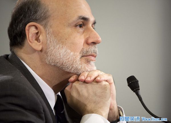 U.S. Federal Reserve Chairman Ben Bernanke testifies to the House Budget Committee on Capitol Hill in Washington June 9, 2010. (Xinhua/Reuters Photo)