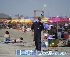 Increased patrols move along the Texas coast in response to reports of tar balls washing ashore.  