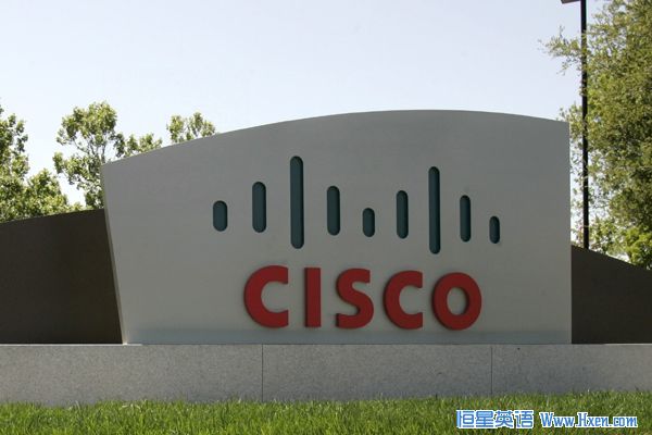 A sign shows the headquarters of Cisco Systems Inc. in San Jose, California May 6, 2008.  (Xinhua/Reuters File Photo)