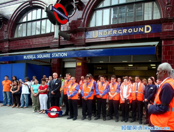File photo of Russell Square tube station in London. (Xinhua/Reuters File Photo)