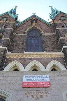 Visitation Parish,  which includes a church,  community center and school, has a halo effect of $22 million, according to the new report.  