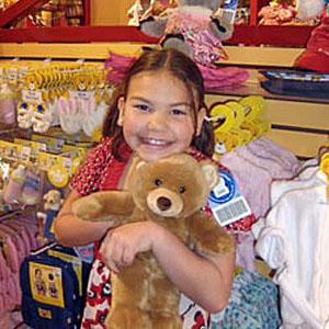 Ashlee Smith was named one of Build a Bear Workshop Company��s 'Huggable Heroes' for her dedication to helping children. 