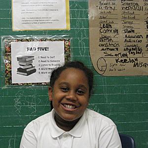 Jordan Arnold, a 4th grade student, loves his new school but wishes he lived in a house rather than a hotel.