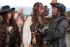 Captain Jack (Johnny Depp), Angelica (Penelope Cruz), Blackbeard (Ian McShane) and their eerie crew land on an island where they hope to find the fabled Fountain of Youth.