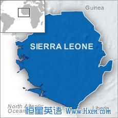 Map of Sierra Leone