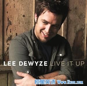 Lee DeWyze's 'Live It Up' CD