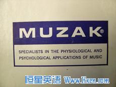 Muzak was a pioneer in both &ldquo;background music&rdquo; and the psychological possibilities that it presents.  