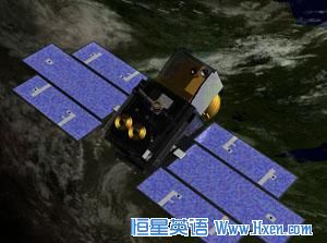 NASA's IceSat satellite measured the changes in ice shelf thickness. 