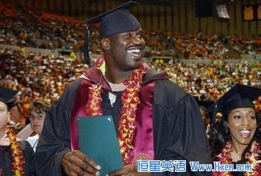 Call Him Dr. Shaquille O'Neal