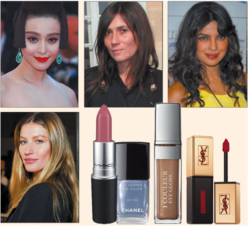 ������Ů�ԵĻ�ױ��һ��