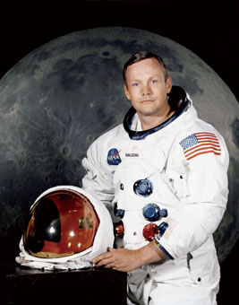 First Man on the Moon Dies