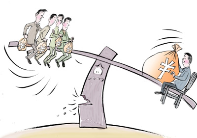 Income Inequality Widens in China