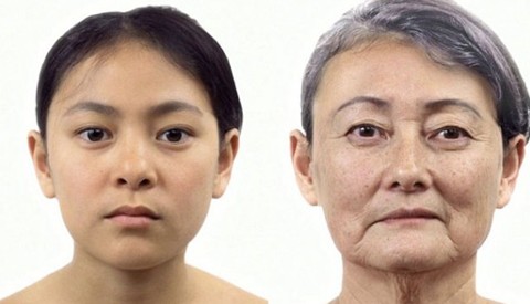 神奇!五分钟见证女人年华老去