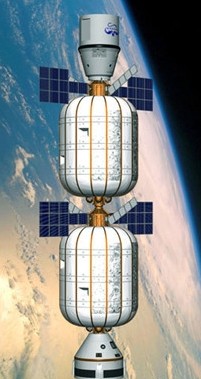 经济学人下载:充气式宇宙飞船 在轨道上运行时充气膨胀