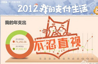 支付宝每月一账单 网购一族有惊无喜