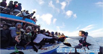 经济学人下载:地中海移民 令人发指的人数